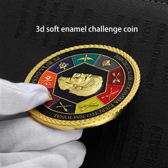 3D 2D колекція емальованих монет для сувенірів